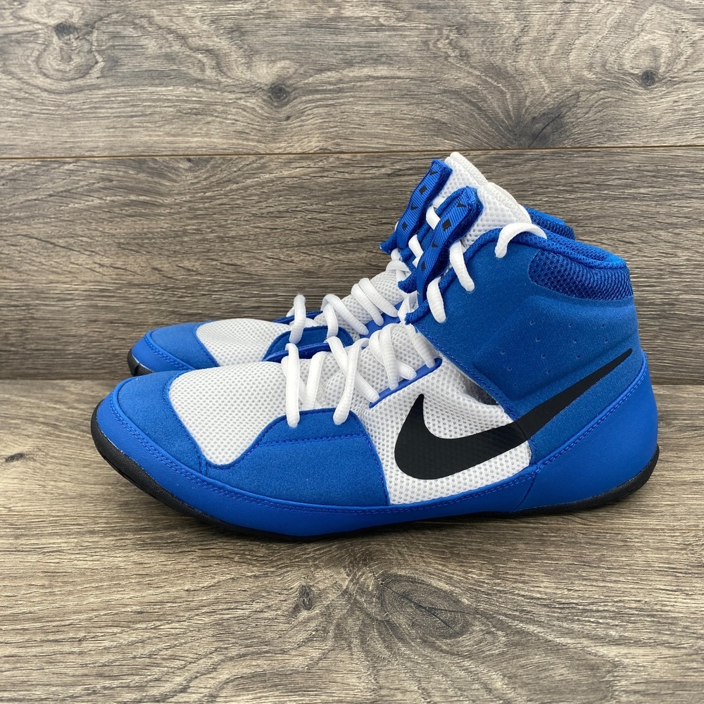 Nike Fury Wrestling Boxing MMA Combat Sneakers Shoes Men's Size 9 Royal Blue